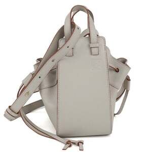 LOEWE Hammock Drawstring Mini Handbag, Women's, Beige